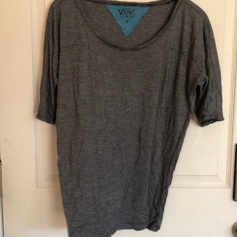 Vans super soft striped top great condition 💖